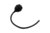 Otoskop Ohrenleuchte Otoscop silber mit Gebläse Ersatz Trichter Tasche