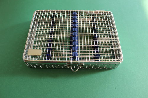 Sterilcontainer Gitter Kassette Insrumenten Tray für 10 Instrumente